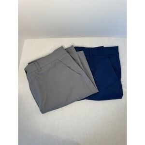 32 Degrees Cool Mens Short 2Pk Stretch Comfort Active‎ Performance Zip Pocket 38